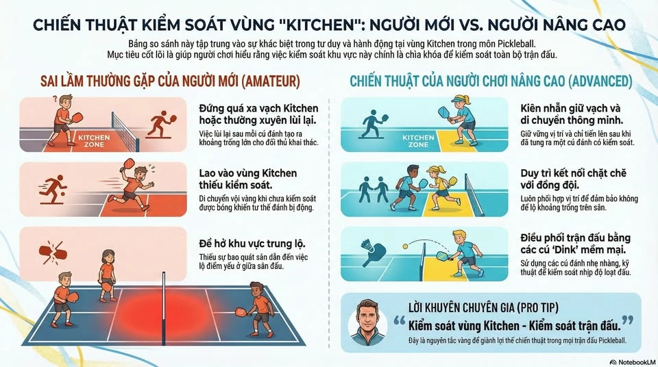 Chiến thuật kiểm soát bếp (kitchen) – chìa khóa để chiến thắng